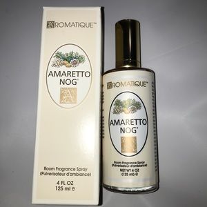 Aromatique The Smell Of Amaretto Nog 4 Oz Decorator Room Fragrance Pump Spray
